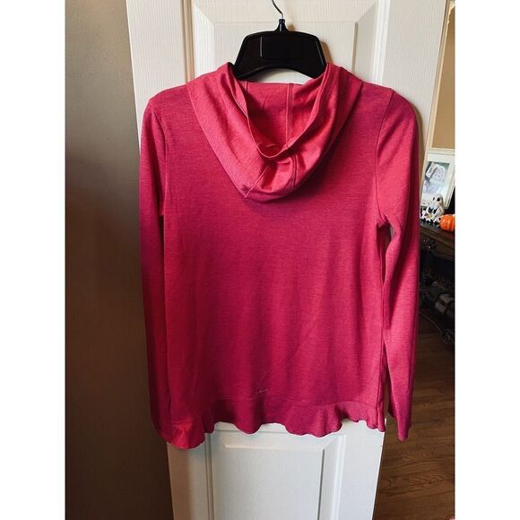 Adidas Hoodie‎ Pullover Girls size XL 16 Pink - Picture 3 of 3